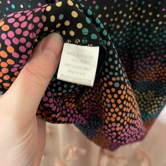 Yumi Kim Black Mini Dress size large - Picture 8 of 10